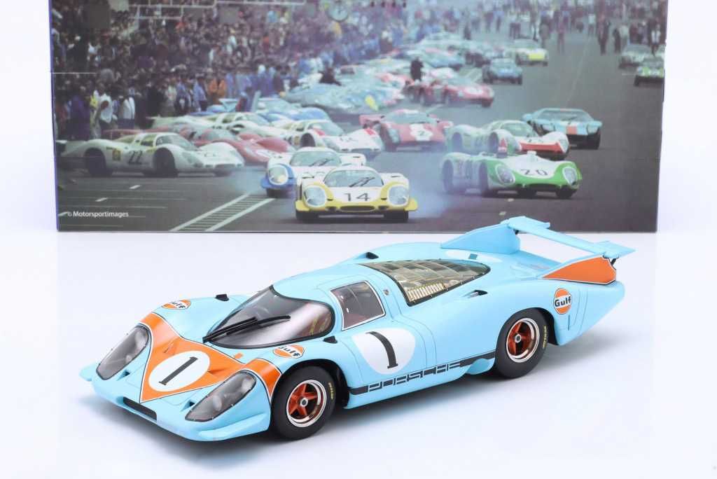 Model 1:18 Werk83 Porsche 917 LH Gulf #1 Press version 1969