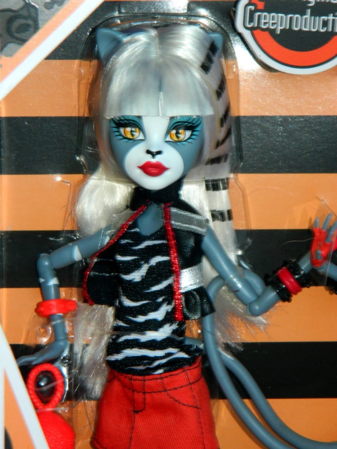 Monster High Лагуна Мяулодия Пурсефона Монстер хай базовые