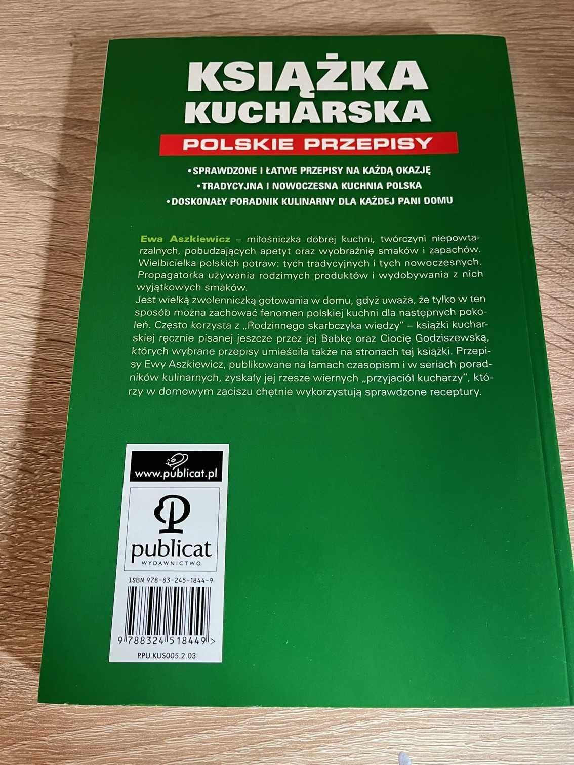 Książka kucharska. Polskie przepisy Ewa Aszkiewicz