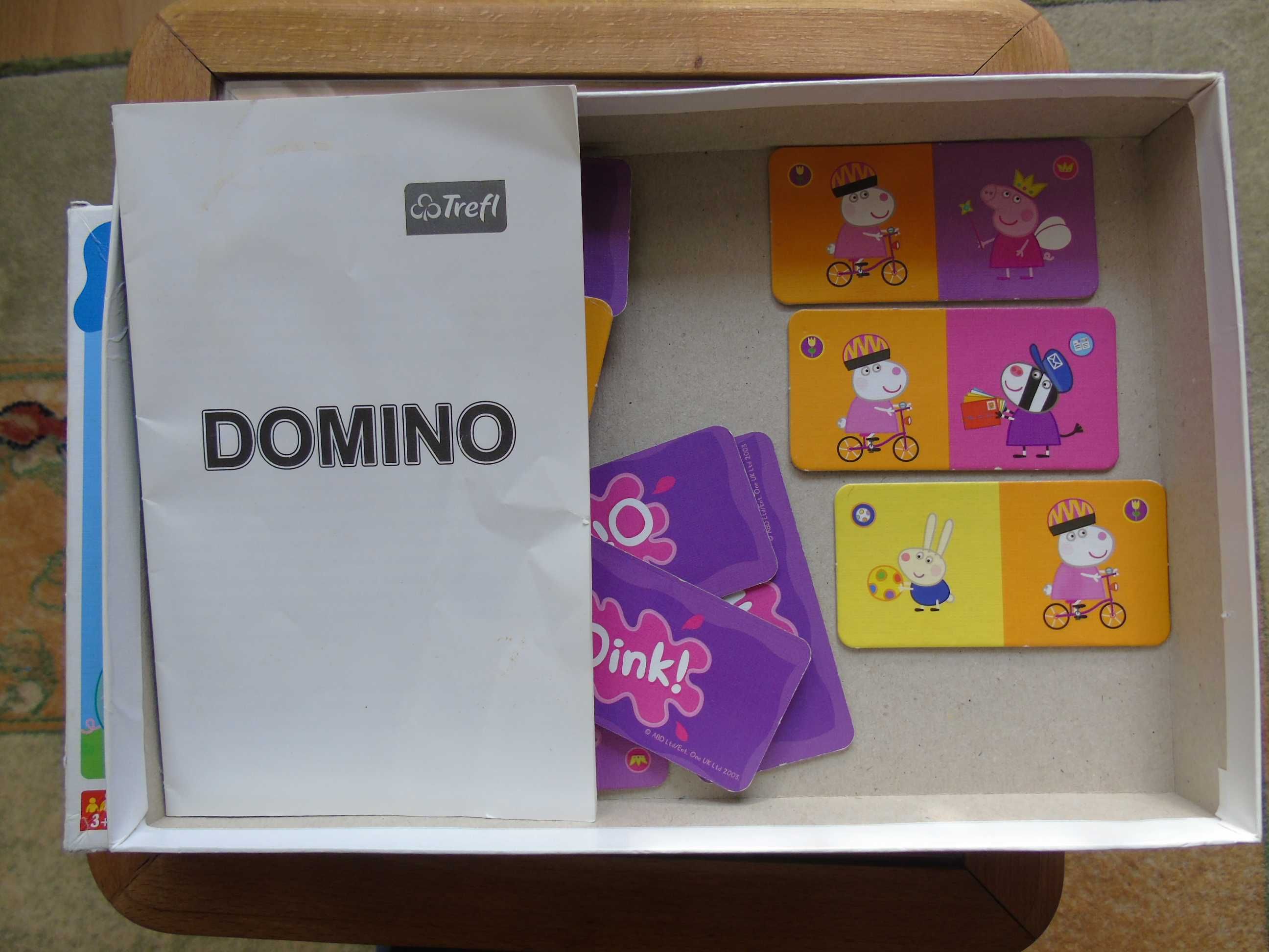 Gra dla dzieci  "" DOMINO"" wiek  3+ Trefl