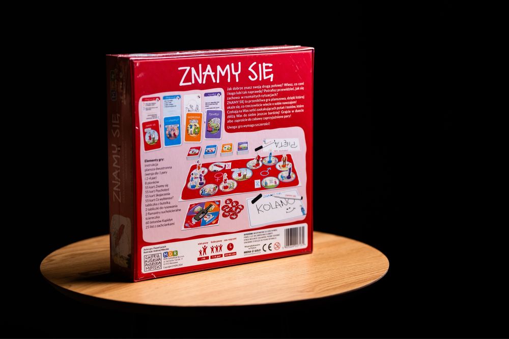 Gra dla par „ZNAMY SIĘ” Nowa w folii