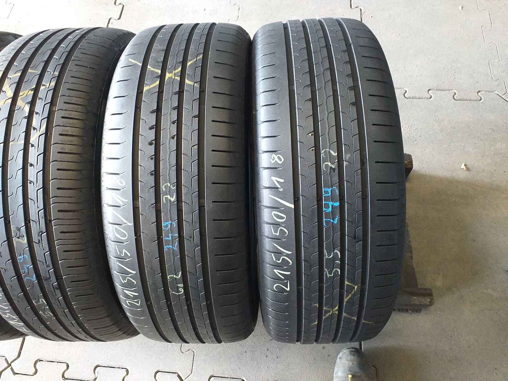 Opony 215/50R18 Continental EcoContact 6 2022r Super stan