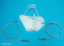 kit reparação elevador vidros smart fortwo city coupe ou cabrio