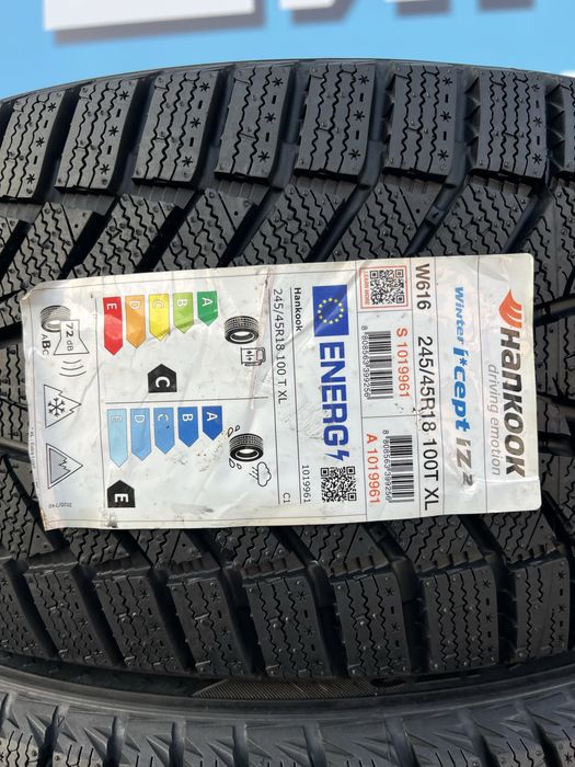 245/45r18 Hankook winter I*cept IZ 2 шини зимові нові комплект