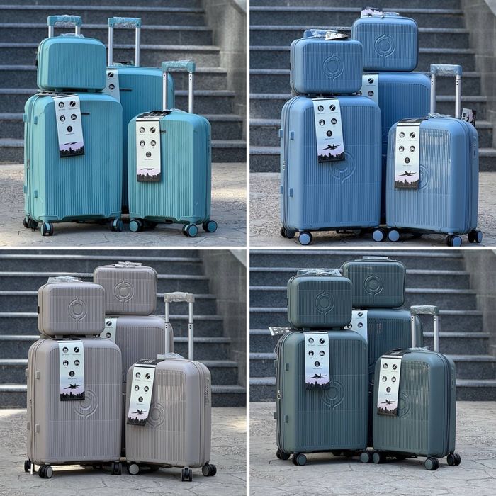 Полипропилен!Чемодан Турция на колесах,валіза,сумка на колесах,дорож