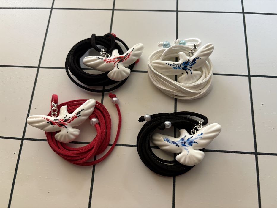 Чокер Горлиця ручної роботи