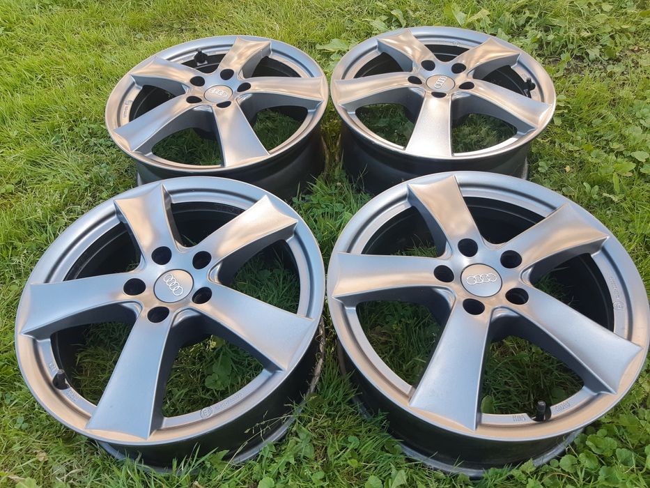 4 alufelgi audi 5x112 17" a4b8 a6c7 Q3 Q5