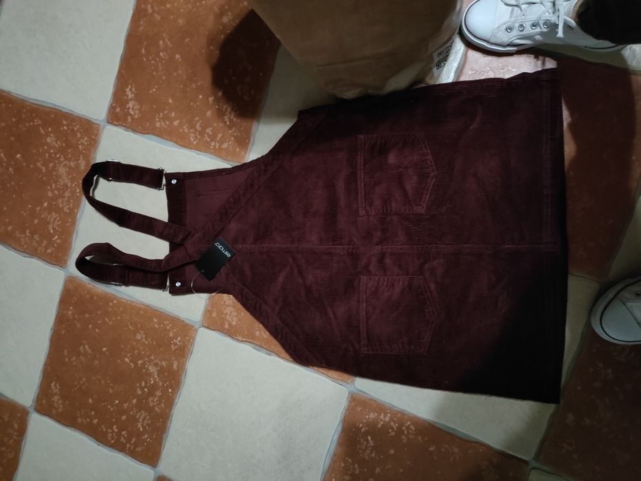 Spódnica na szelkach