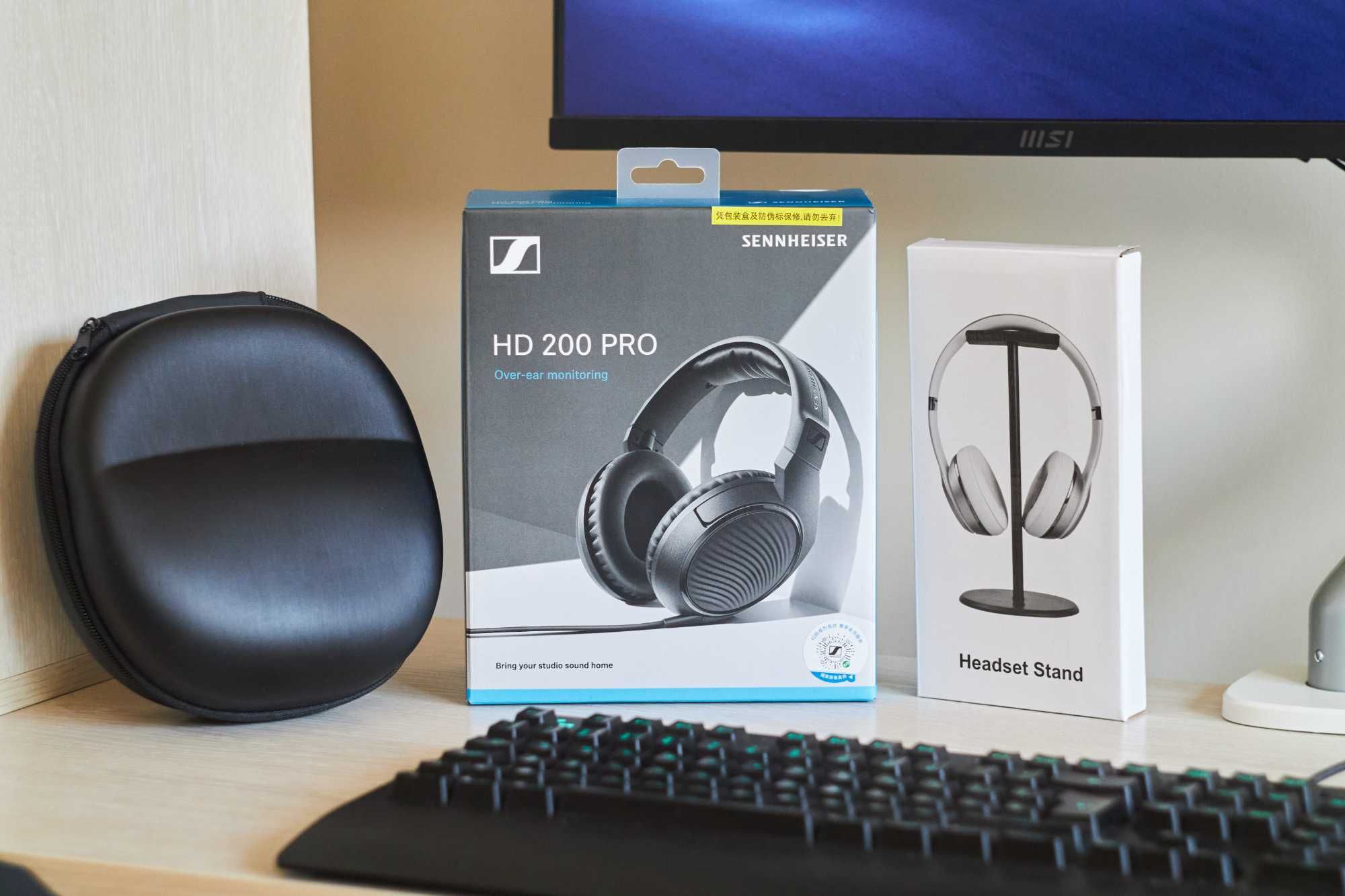 Навушники SENNHEISER HD 200 Pro + Подарунок