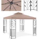 Altanka metalowa Pergola Zadaszenie tarasu