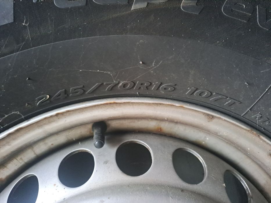Koła zimowe 245/70 R16