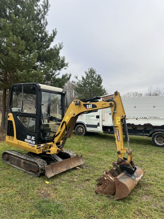 Minikoparka koparka Caterpillar 301.8 Cat bobcat kubota yanmar jcb