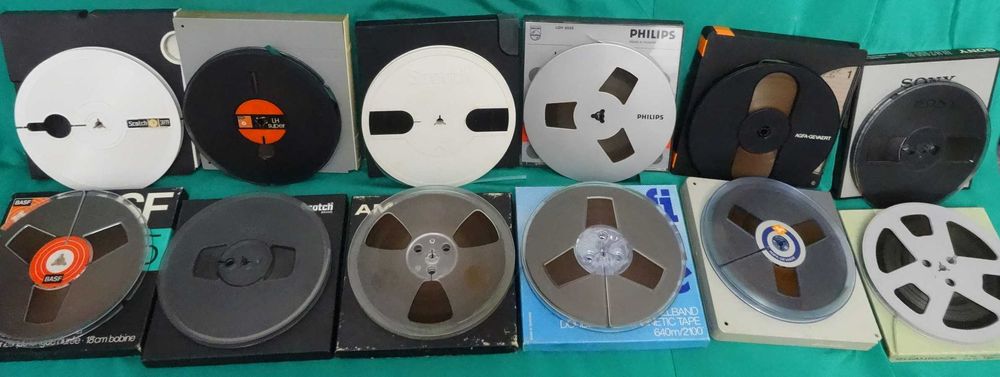 Продам магнитную ленту Ampex,AGFA,BASF,Scotch,Sony,Philips