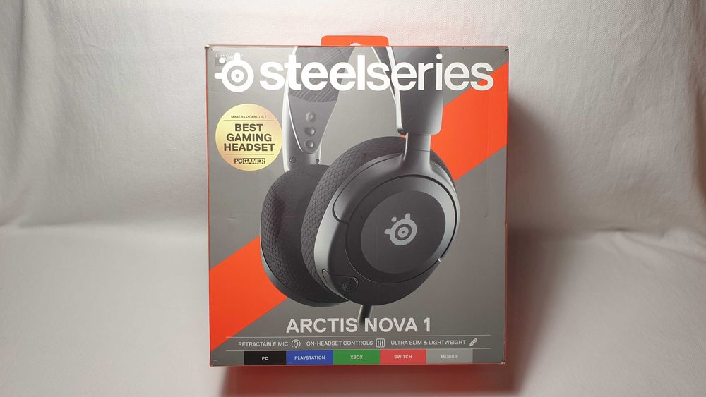 Słuchawki SteelSeries Arctis Nova 1 - jak NOWE.