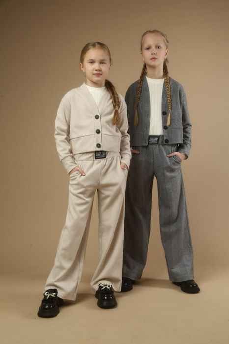 Стильний костюм для МОДНИЦЬ! Розміри 134-164!