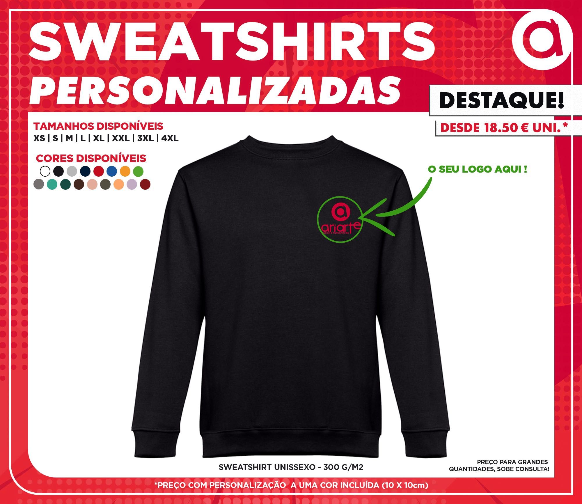 Sweatshirts Personalizadas