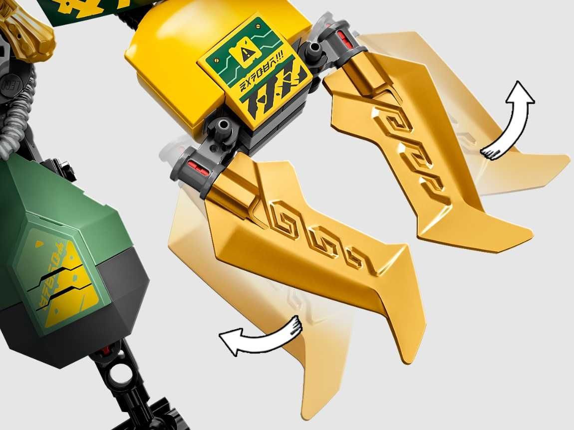 Nowe Klocki 228el. WODNY MECH LLOYDA jak LEGO NINJAGO 71750