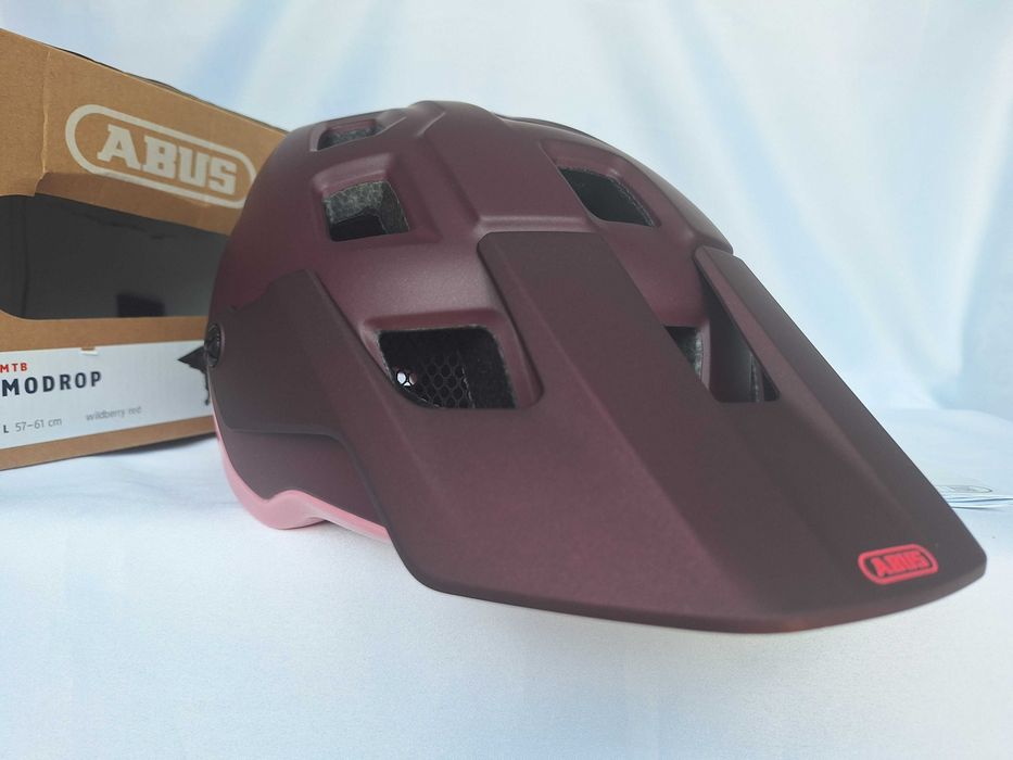 Kask rowerowy Abus Modrop Wildberry Red L 57-61cm