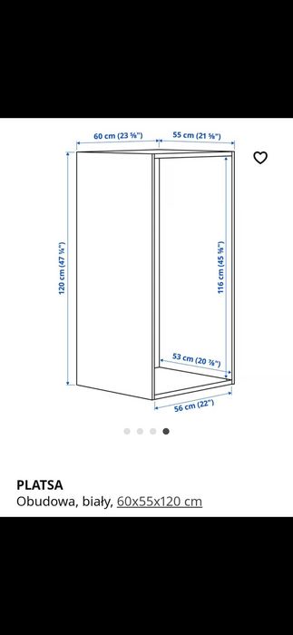 Szafka, szafa,komoda, regał,witryna  biała Ikea +oświetlenieled OKAZJA