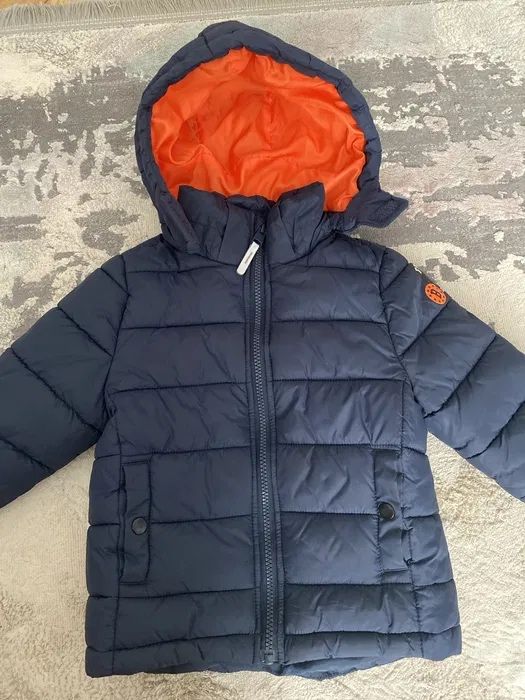 Зимова Куртка H&M 98см, темно-синя