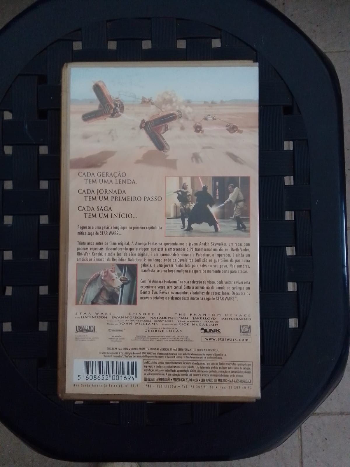 Cassete original VHS Star Wars