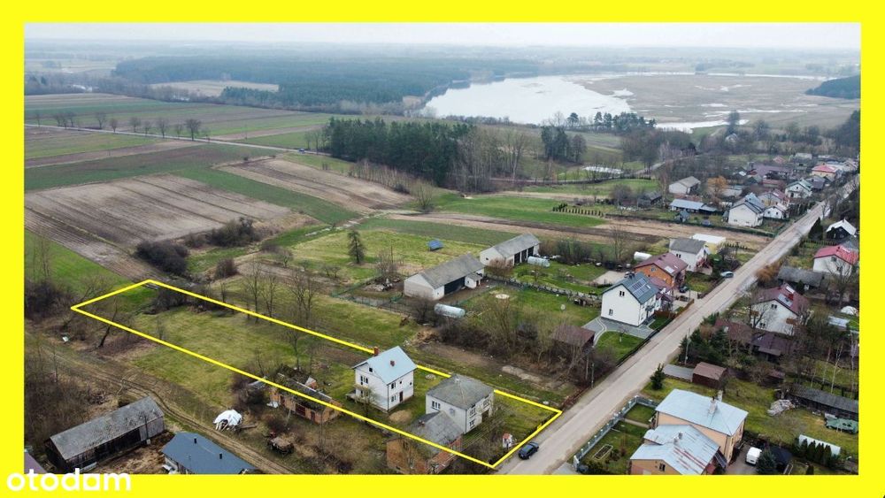 Siedlisko w malowniczej okolicy w przy rzece Bug