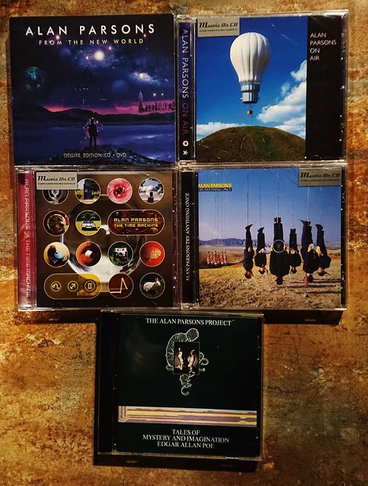 Yes Eloy Alan Parsons Project Genesis GTR - CD фірмові