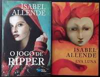 Isabel Allende (2 livros: O Jogo de Ripper e Eva Luna)