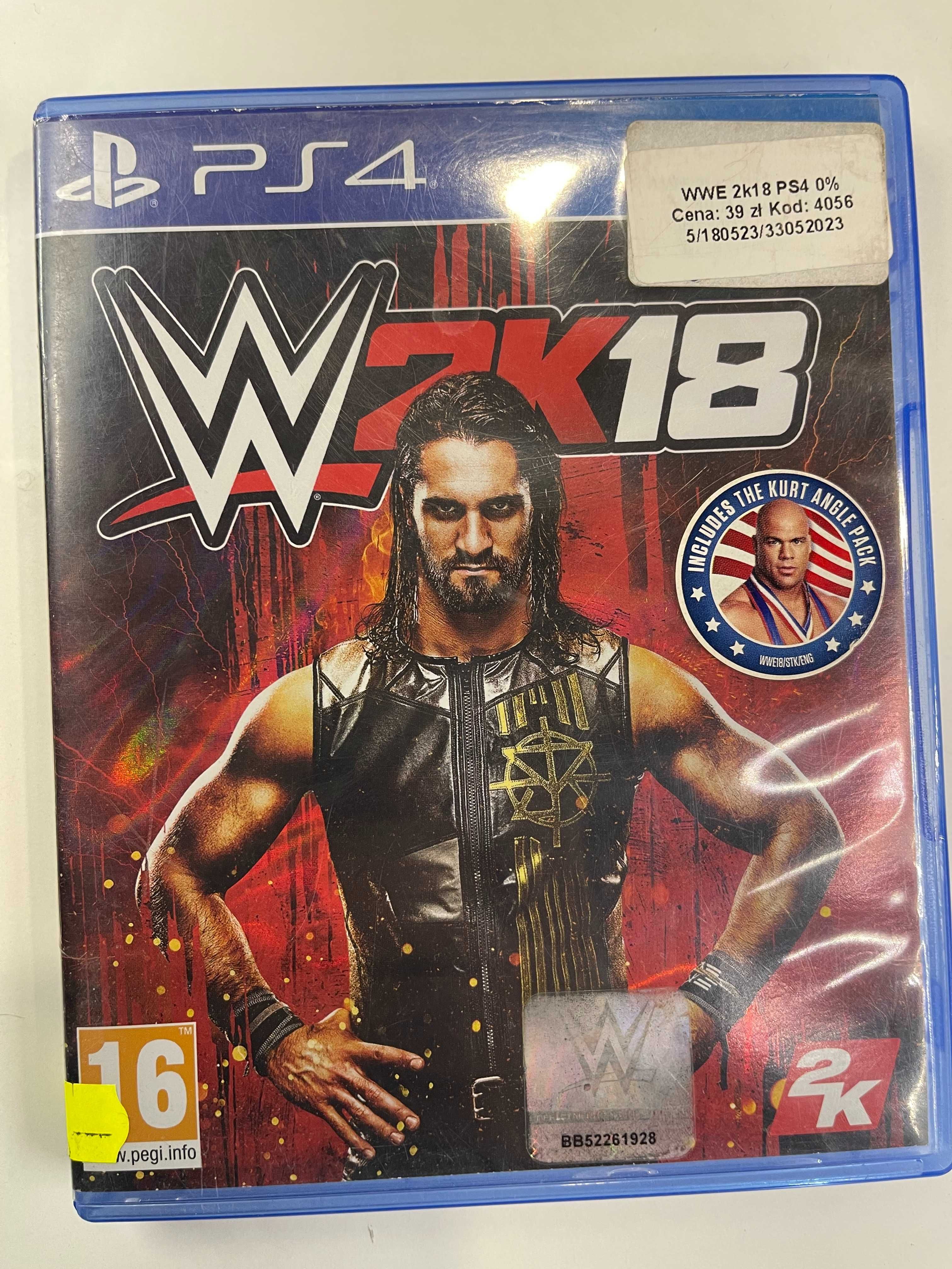 Gra WWE 2k18 PS4