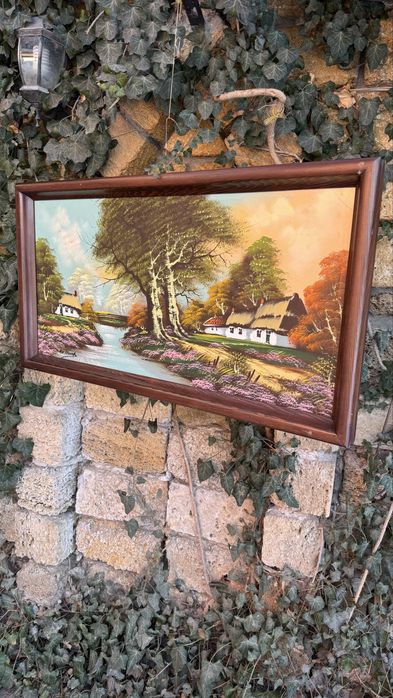 Большие картины, разные, холст масло подпись автора, Голландия