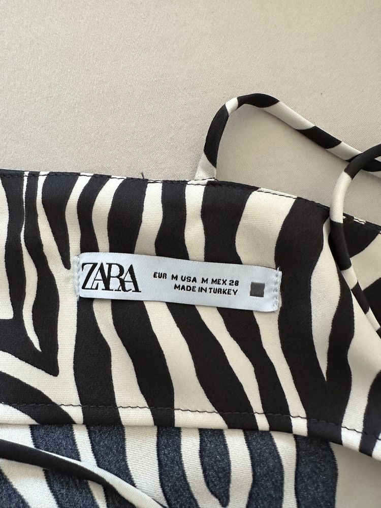 Vestido padrão zebra