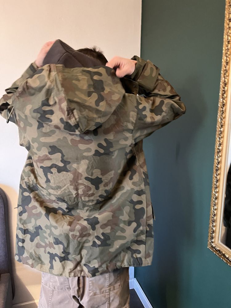 Kurtka wojskowa militarna rozm M Green Word wodoodporna z membrana