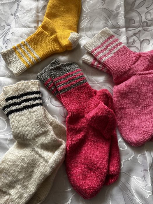 Ręcznie robione skarpetki