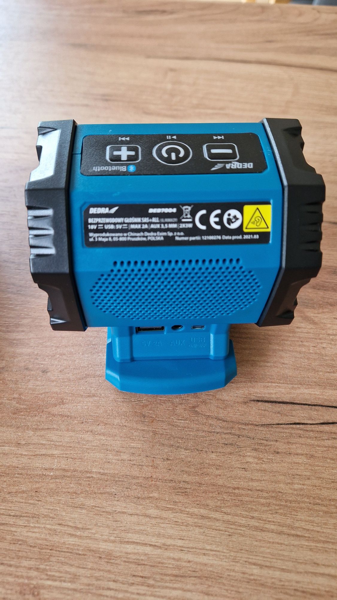 Bezprzewodowy głośnik bluetooth Dedra SAS