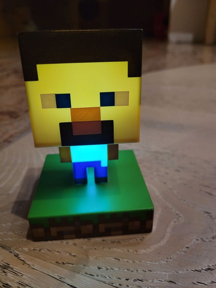 Lampka  nocna dla dziecka  Minecraft