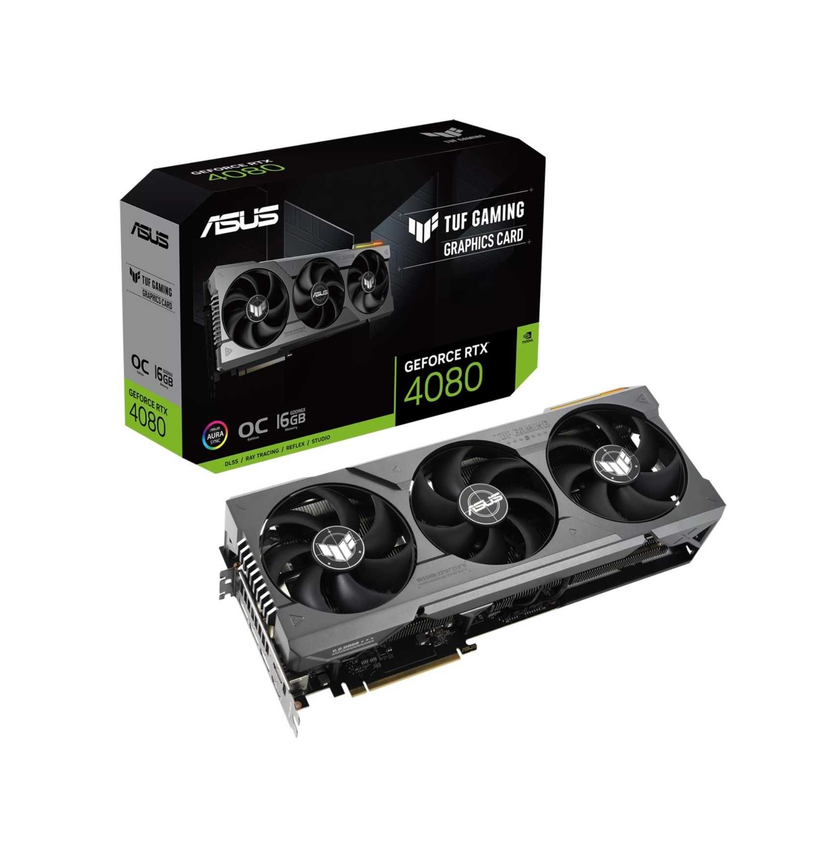 Видеокарта ASUS TUF Gaming GeForce RTX 4080 16GB GDDR6X OC Edition
