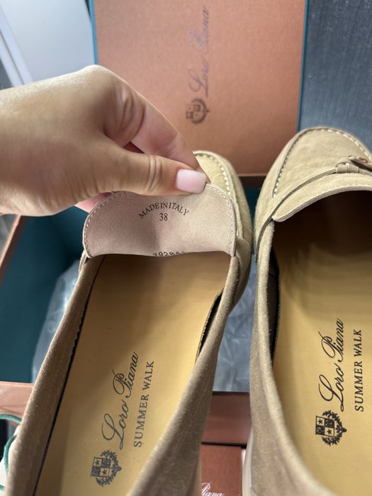 Loro piana лорікі лофери замшеві балетки італійська замша ручна робота