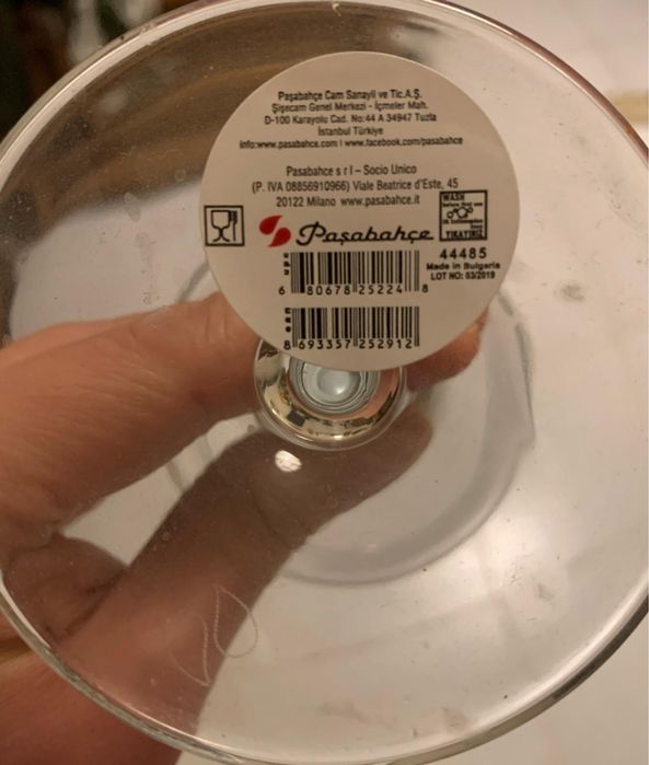 Conjunto de copos de cristal Pasabahçe 390cc Epic