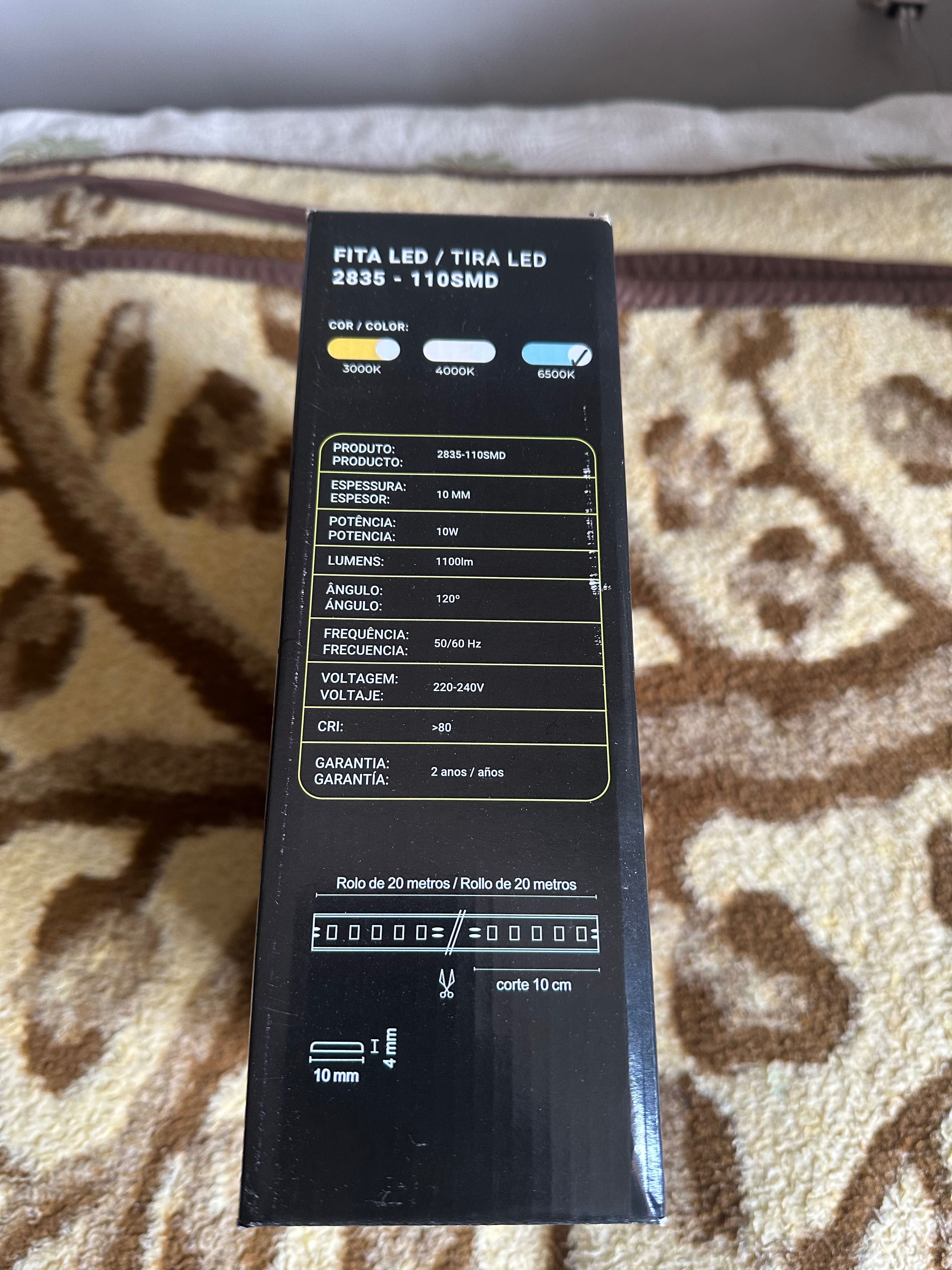 Fita LED MAX LED 10w 220v (20 metros)