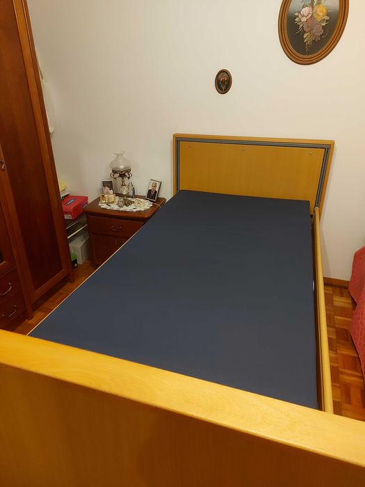 Cama Elétrica Articulada com Colchão Anti Escaras