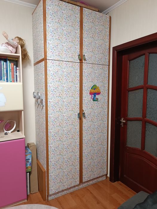 Шкаф с антресолью высокий