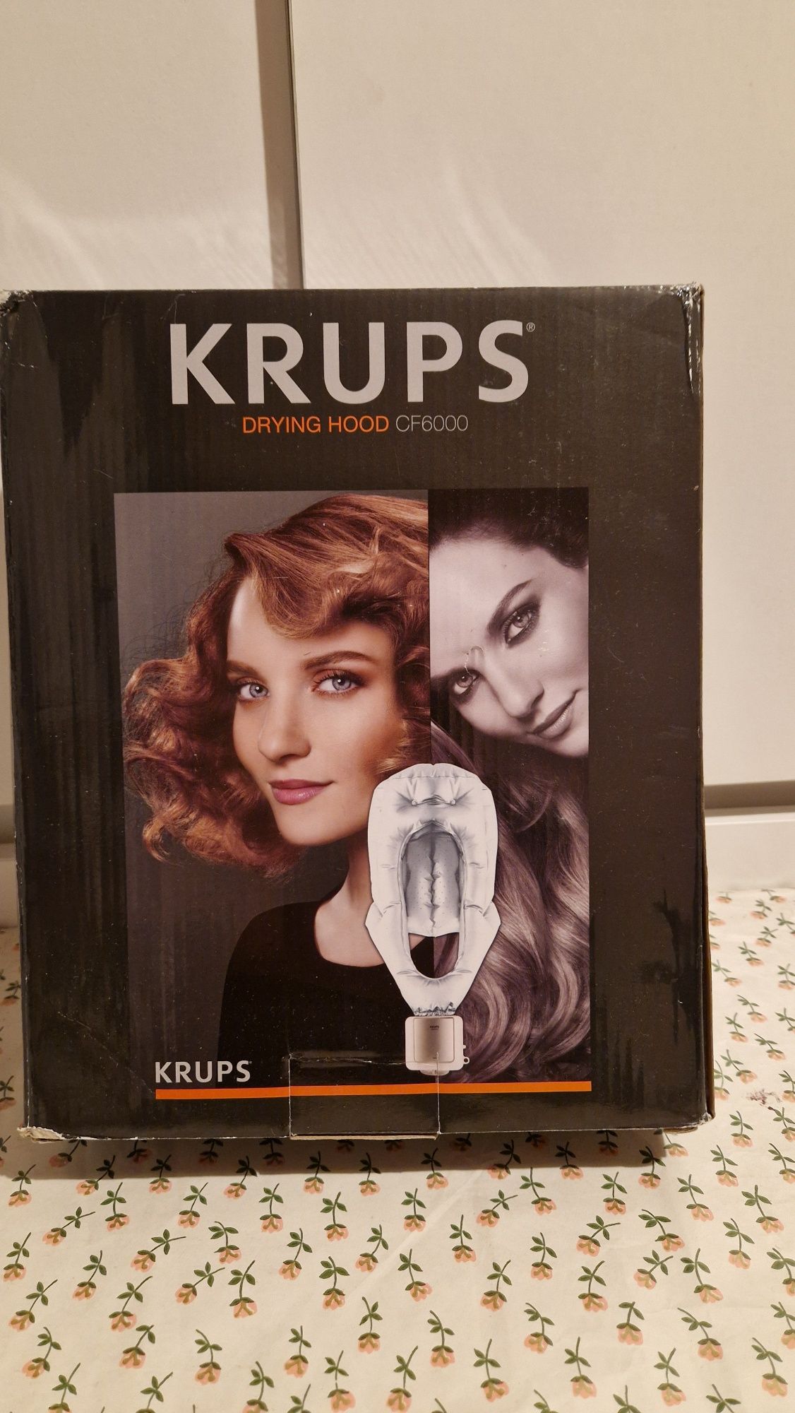 Kapturowa suszarka do włosów  Krups CF 6000