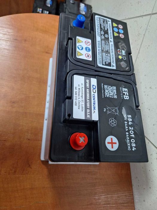 Nowy akumulator MOLL OE EFB 84Ah 80Ah 82Ah 83Ah 85Ah 88Ah