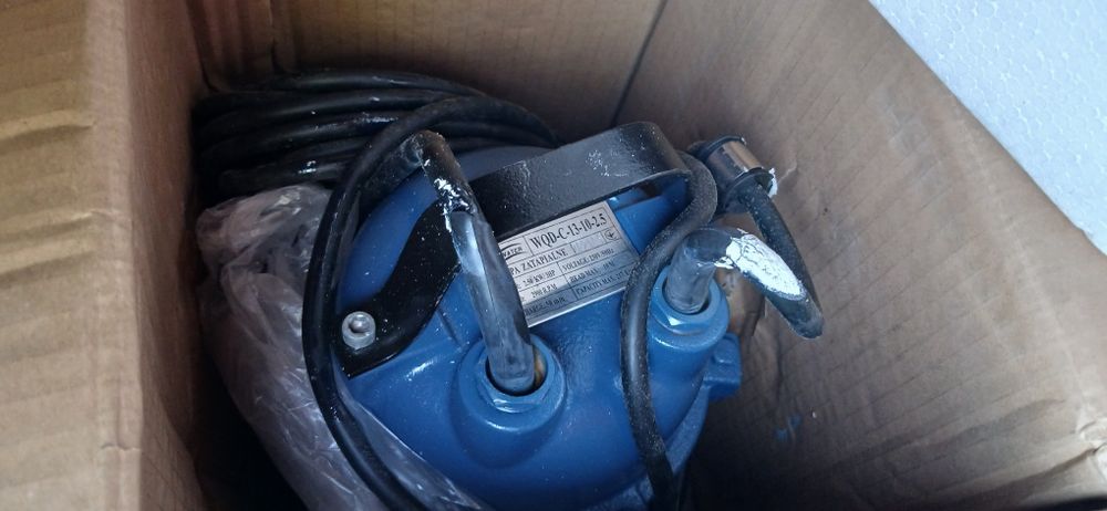 Насос фекальный чугунный с ножом