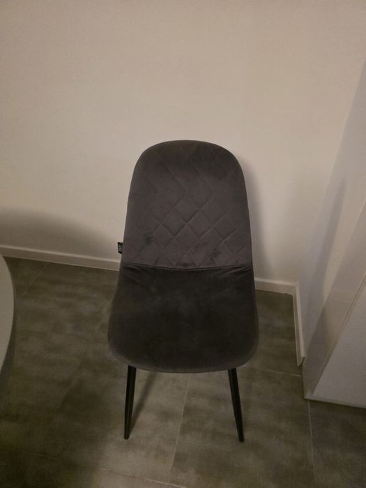 Stół rozkładany Ikea ingatorp okrągły plus 4 krzesła