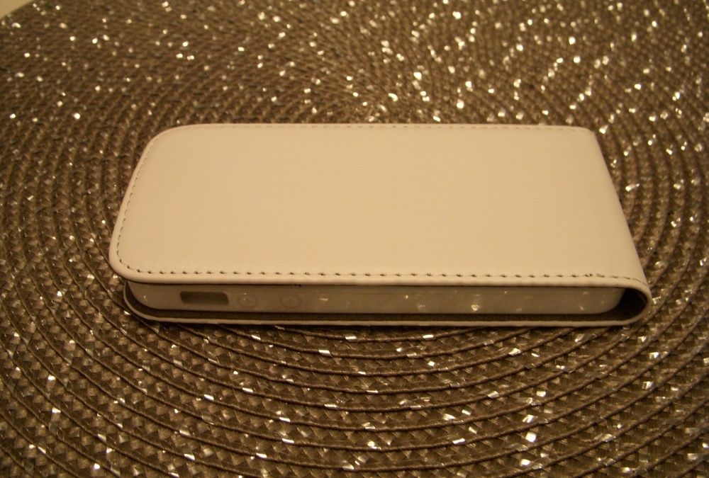 Etui pokrowiec kabura na telefon IPhone 5 / 5S biała