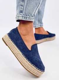 Espadryle Ażurowe Rigois Blue