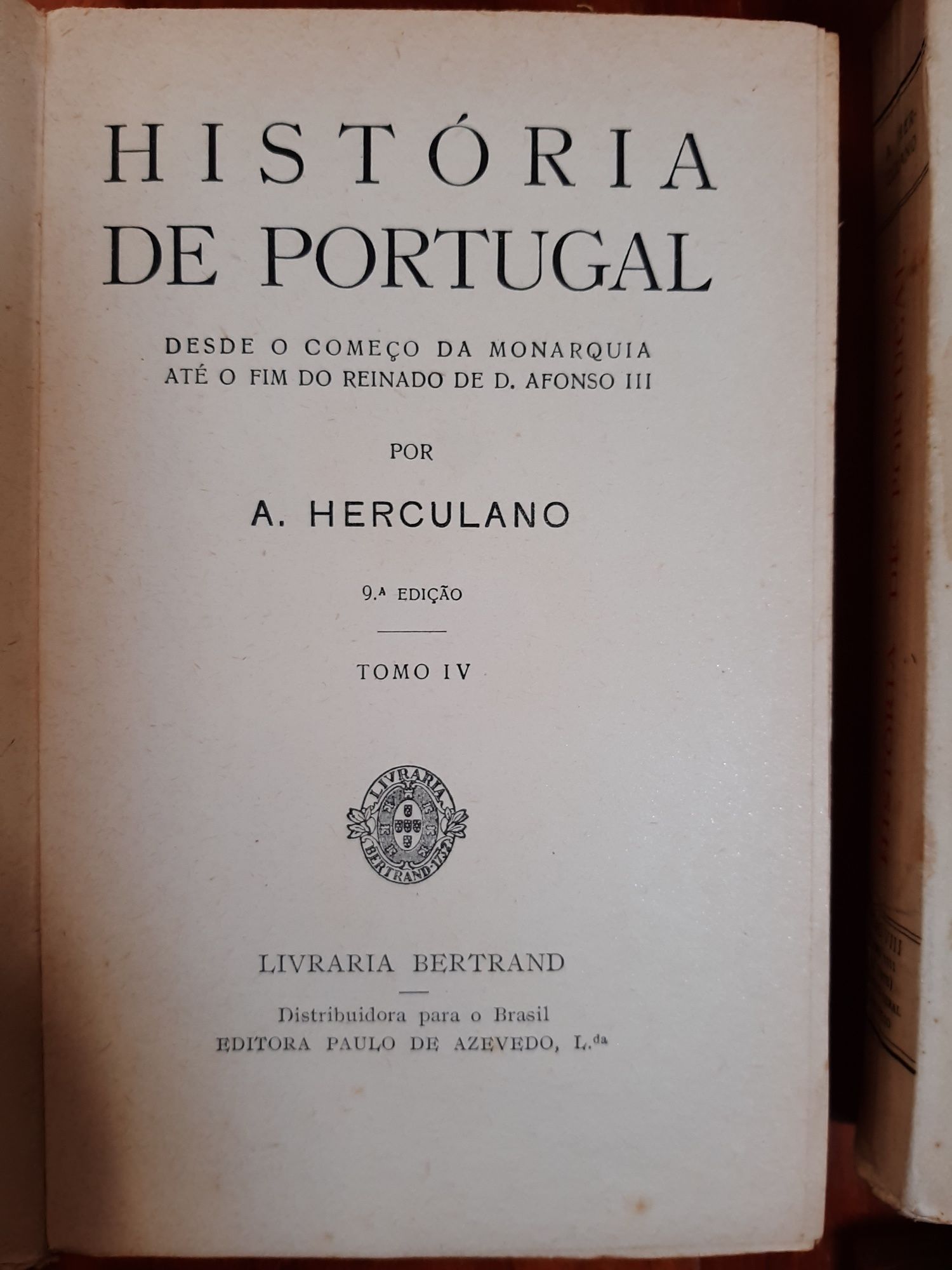 Obras de Alexandre Herculano 9a edição