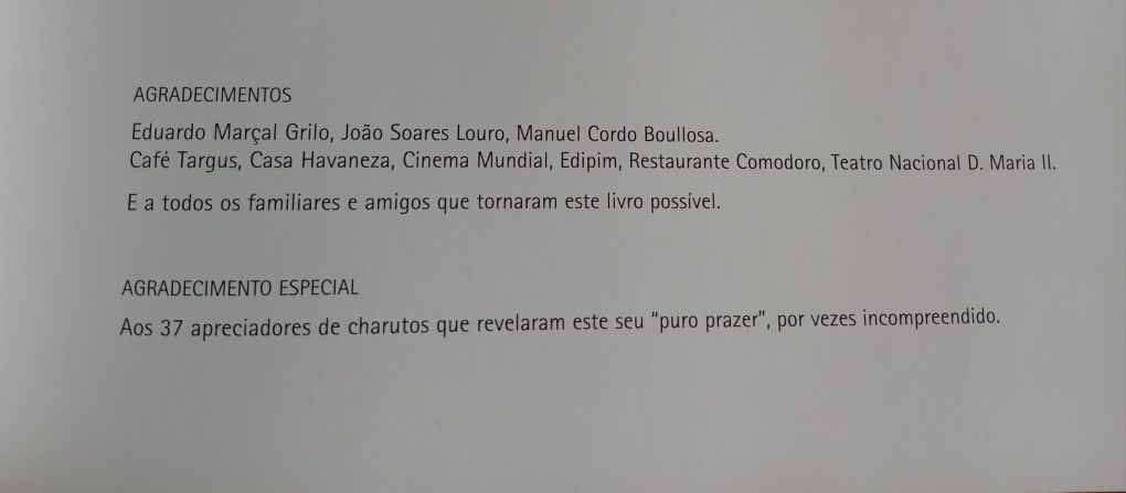 Livro Puro Prazer Histórias de Charutos em Portugal