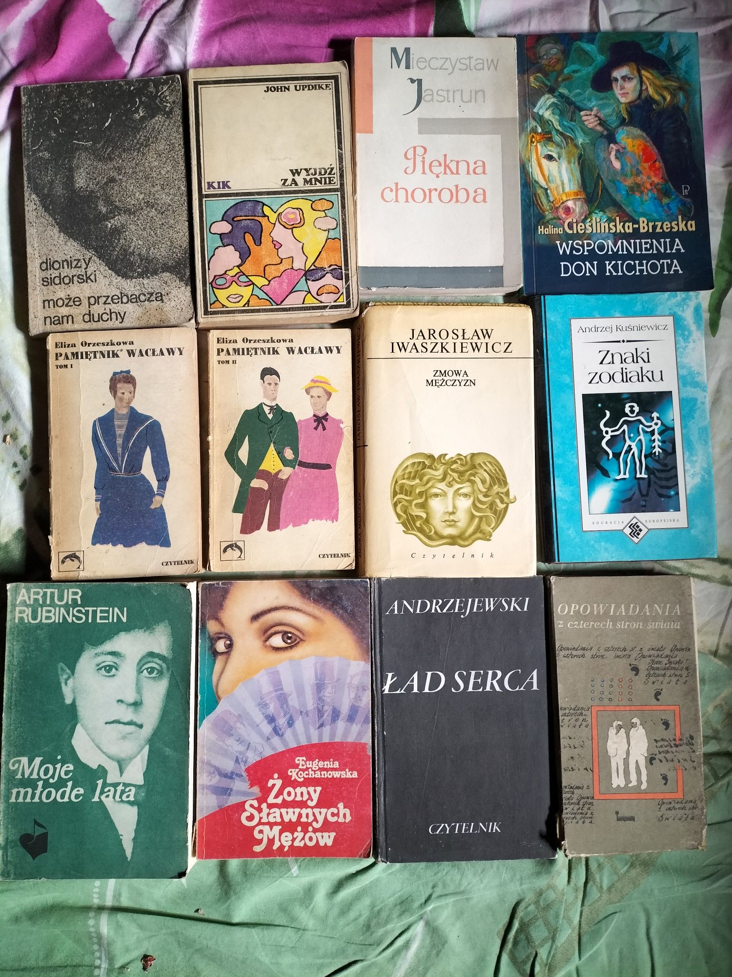 Książki literatura różne